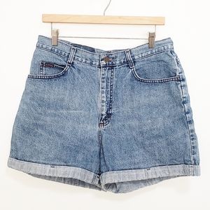 RIDERS Cuffed Denim Shorts